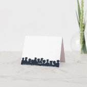 カスタマイズ卒業のサンキューカード(赤い) サンキューカード (裏面)