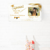 カスタマイズ卒業モダン 横断幕 (インサイチュ)