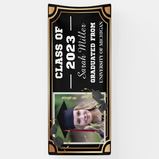 カスタマイズ卒業式2023 横断幕 (縦)