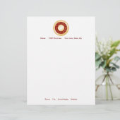 カスタマイズ占星術 レターヘッド (スタンド正面)