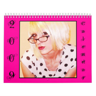 カスタマイズ及び専用されている2009カレンダー- カレンダー