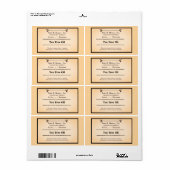 カスタマイズ古いrx ラベル (フルシート)