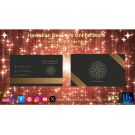 カスタマイズ可エレガント能な名刺5 名刺