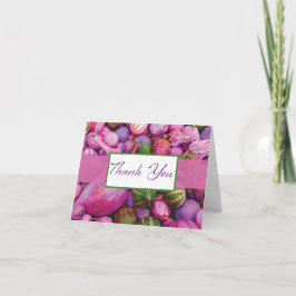 カスタマイズ可カラフル能なヒョウタンありがとう サンキューカード