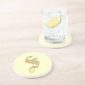 カスタマイズ可パーソナライズされた能なコースター コースター (側面)