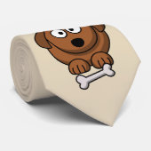 カスタマイズ可愛い子供へ犬 ネクタイ (ロール)