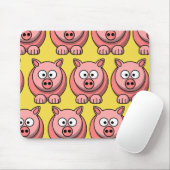 カスタマイズ可愛い豚マウスパッド子供へ マウスパッド (マウス)