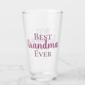 カスタマイズ可最高の能なおばあちゃん タンブラーグラス (裏面)