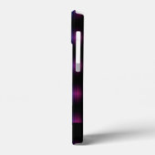 カスタマイズ可白熱［赤熱］光を放つ能な名前の鋼パターン Case-Mate iPhoneケース (裏面 / 左)