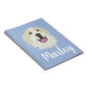 カスタマイズ可素晴らし能なピレネー ノートブック (右側)