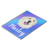 カスタマイズ可素晴らし能なピレネー ノートブック (左側)