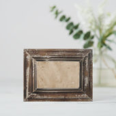 カスタマイズ可素朴能フレーム ポストカード (スタンド正面)