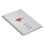 カスタマイズ可結婚能な夢の日記 ノートブック (右側)