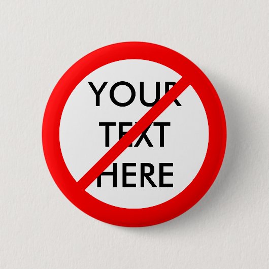 "カスタマイズ可能いいえ" 缶バッジ (正面)