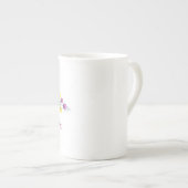 カスタマイズ可能おばあちゃん、マロー、グラムなど… ボーンチャイナマグカップ (正面右)