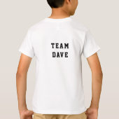 カスタマイズ可能この男を知っている Tシャツ (裏面)