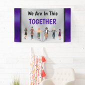 カスタマイズ可能このTogetherバナー 横断幕 (インサイチュ)