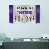 カスタマイズ可能このTogetherバナー 横断幕 (トレードショー)