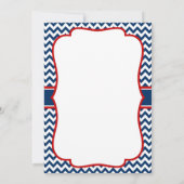 カスタマイズ可能すべてのアメルBballのベビーシャワーの招待状 招待状 (裏面)