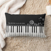 カスタマイズ可能で上品なピアノ枕 ランバークッション (ブランケット)