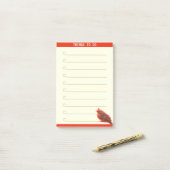 カスタマイズ可能で可愛い鳥 ポストイット (デスク上)