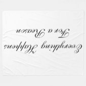 カスタマイズ可能で大きいフリースブランケット フリースブランケット (正面(横))