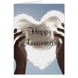 カスタマイズ可能で幸せな記念日カード