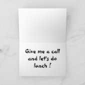 カスタマイズ可能で日本のなヴィンテージの芸術の挨拶状 カード (内部)