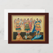 カスタマイズ可能で神聖な大天使の郵便はがき ポストカード (正面/裏面)