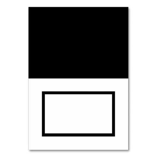 カスタマイズ可能で黒く及び白いテント張りの一流の座席表 テーブルナンバー (正面)