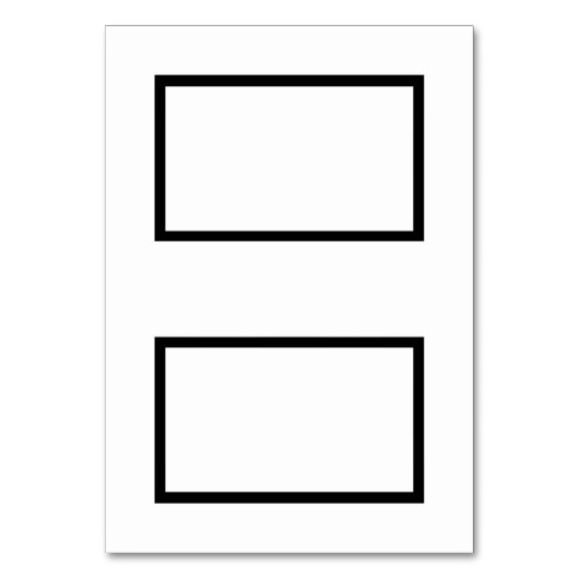 カスタマイズ可能で黒く及び白いテント張りの一流の座席表 テーブルナンバー (正面)