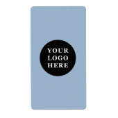 カスタマイズ可能で、エレガント、大胆、そして洗練された ラベル (正面)