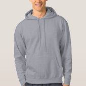 カスタマイズ可能なあごひげの船長ドクロパイプ パーカ (正面)