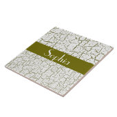 カスタマイズ可能なあなたの色のパチパチ鳴る音のペンキを選んで下さい タイル (側面)