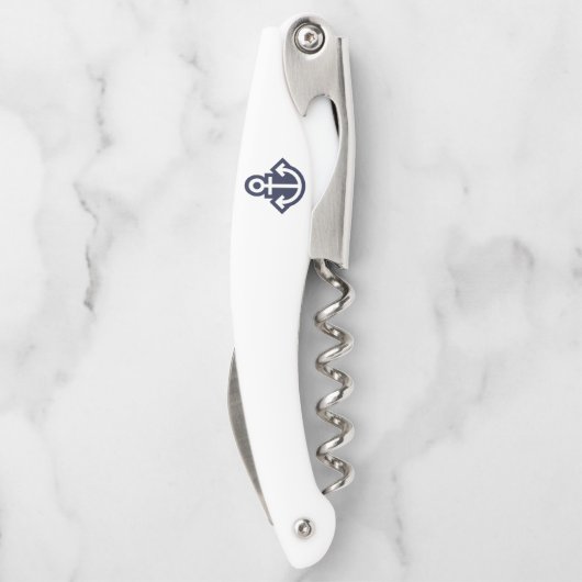 カスタマイズ可能ないかりコルクねじ ソムリエナイフ (裏面)