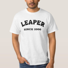 カスタマイズ可能なうるう年誕生日ジャンパー Tシャツ