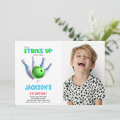 カスタマイズ可能なおもしろいパーティの招待状 子供へ 招待状 (スタンド正面)