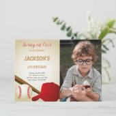 カスタマイズ可能なおもしろいパーティの招待状 子供へ 招待状 (スタンド正面)