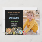 カスタマイズ可能なおもしろいパーティの招待状 子供へ 招待状 (正面)