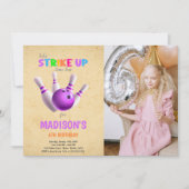 カスタマイズ可能なおもしろいパーティの招待状 子供へ 招待状 (正面)