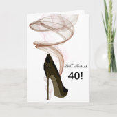 カスタマイズ可能なおもしろい誕生日グリーティングカード カード (正面)