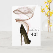 カスタマイズ可能なおもしろい誕生日グリーティングカード カード (黄色い花)