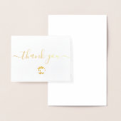 カスタマイズ可能なお客様への感謝 箔カード (ディスプレー)