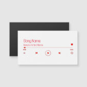 カスタマイズ可能なお気に入りの音楽 (正面/裏面)