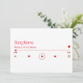 カスタマイズ可能なお気に入りの音楽 シーズンカード (スタンド正面)