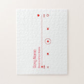 カスタマイズ可能なお気に入りの音楽 ジグソーパズル (縦)