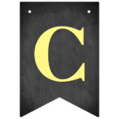 カスタマイズ可能なお祝いシミュレーション黒板 バンティングフラッグ (第1の旗)