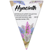 カスタマイズ可能なお祝い用ペナントバナー フラッグス バンティングフラッグ (第1の旗)