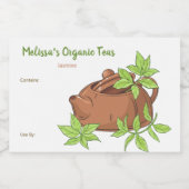 カスタマイズ可能なお茶とお茶のブレンド食品ラベル フードラベル (シングルラベル)