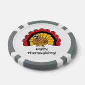 カスタマイズ可能なかわいいトルコ ポーカーチップ (シングル)